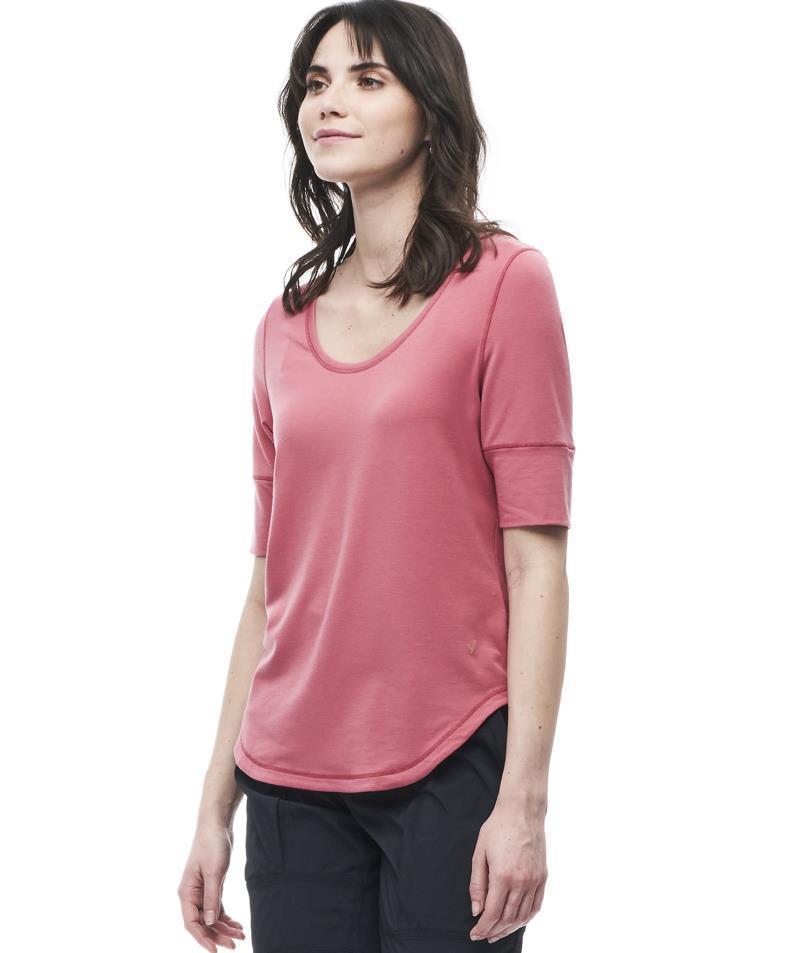 Voolama III SS Shirt - Womens - Peony 3