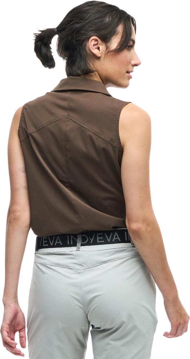 Zufara II Sleeveless Button Up - Womens - Maroon 4