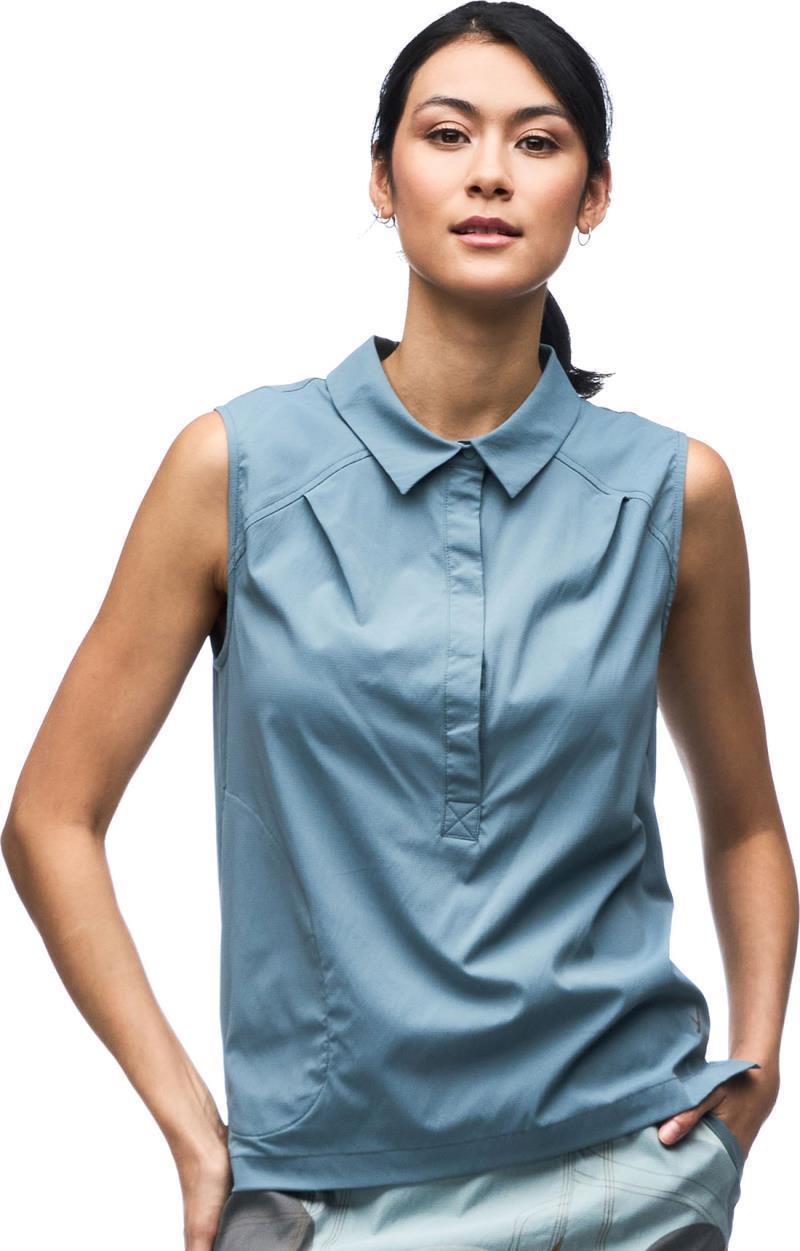 Zufara II Sleeveless Shirt - Womens - Pond 1