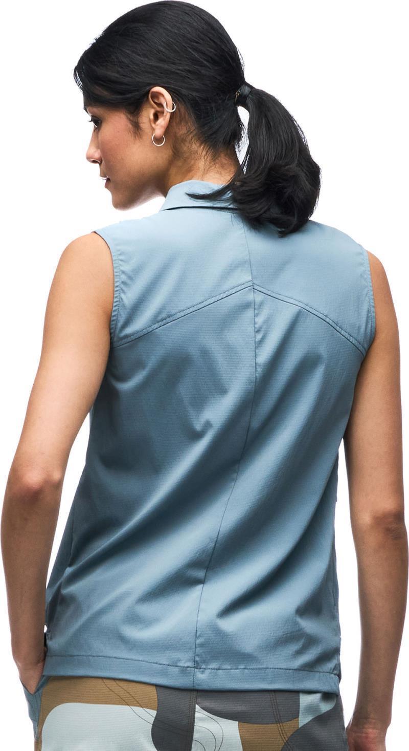 Zufara II Sleeveless Shirt - Womens - Pond 3