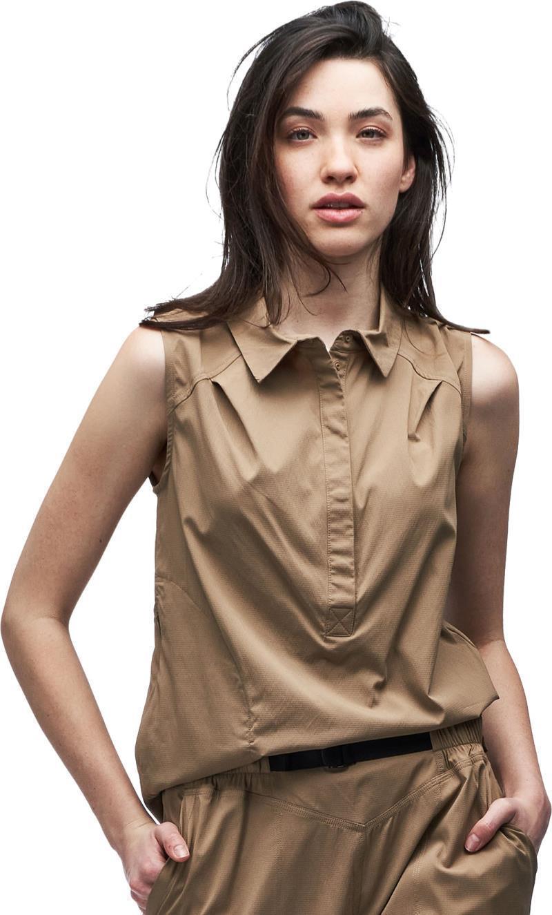 Zufara II Sleeveless Shirt - Womens - Safari 1