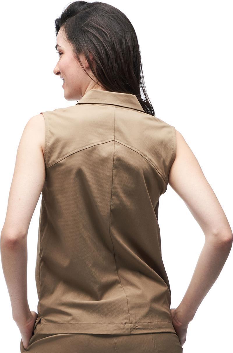 Zufara II Sleeveless Shirt - Womens - Safari 3