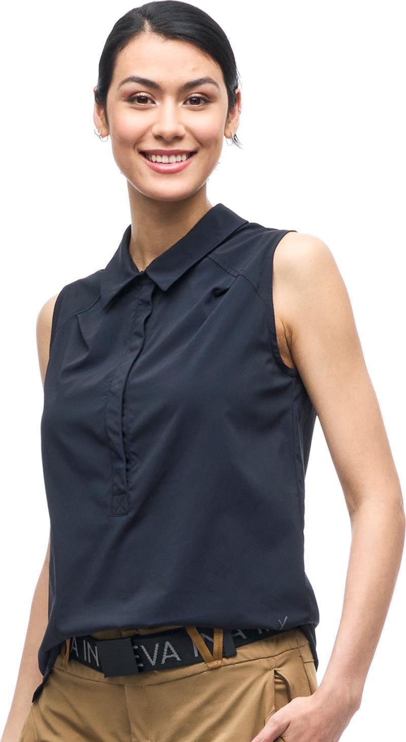 Zufara II Sleeveless Shirt - Womens - black 1