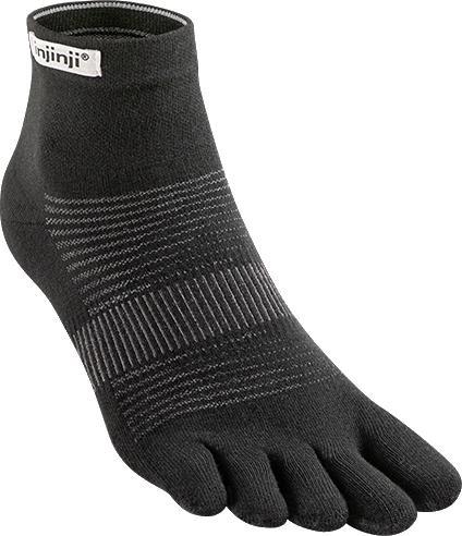Coolmax Run Lightweight Mini Crew - Unisex - Black 1