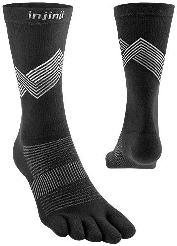 Run Lightweight Crew Socks - black 1