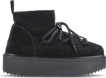 Classic Low Platform Sneakers - Womens - Black 1