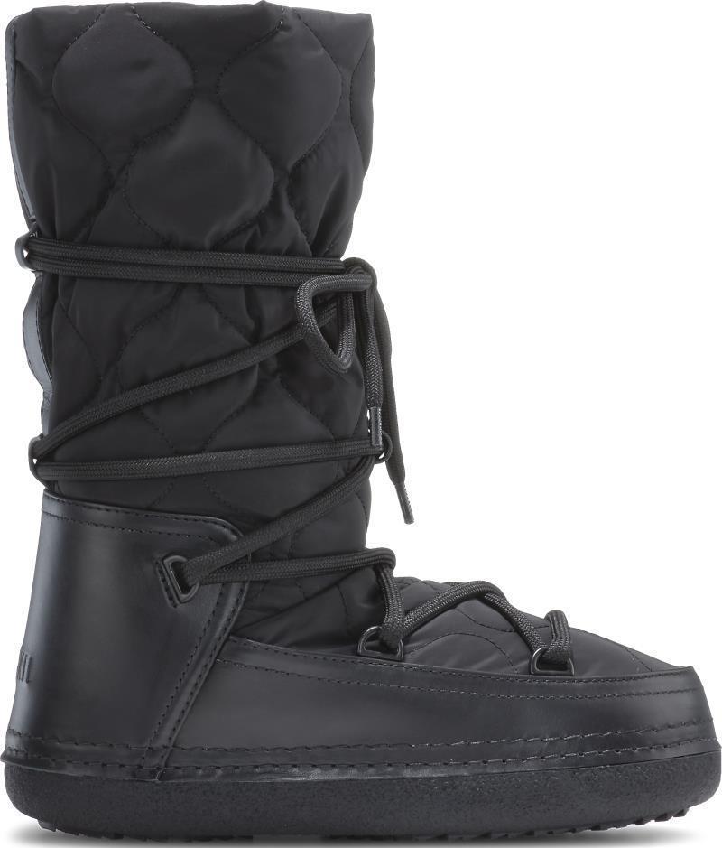 Classic Padded High Boots - Womens - Black 1