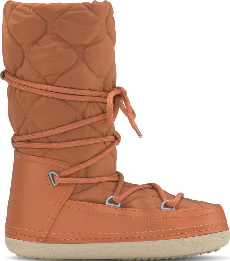 Classic Padded High Boots - Womens - Orange 1