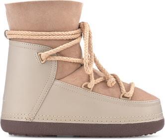 Classic Wedge Boots - Womens - Beige 1