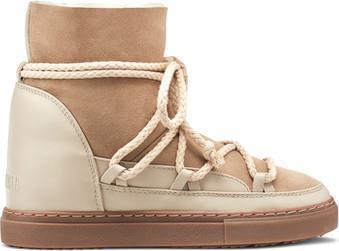Classic Wedge Sneakers - Womens - Beige 1