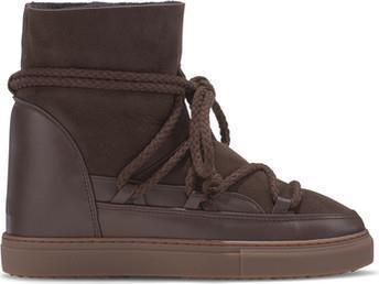 Classic Wedge Sneakers - Womens - Dark Brown 1