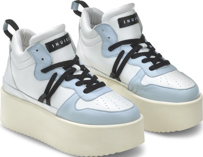 Colette High Sneakers - Womens - Blue 1
