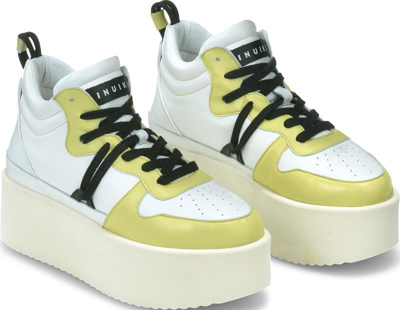 Colette High Sneakers - Womens - Lime 1