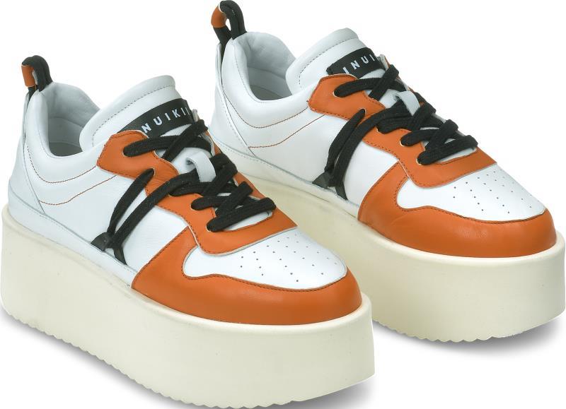 Colette Low Sneakers - Womens - Orange 1