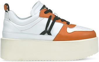 Colette Low Sneakers - Womens - Orange 2