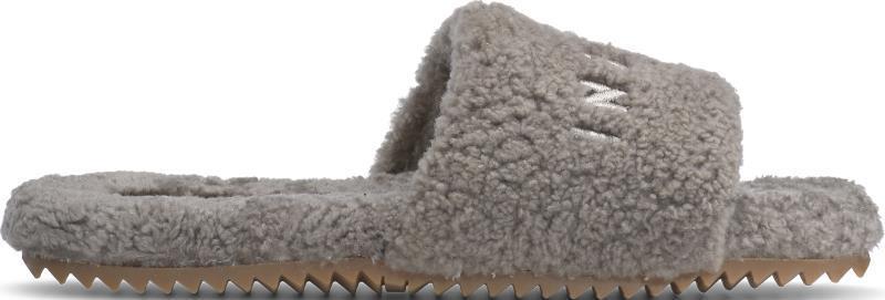 Cozy Curly Slippers - Mens - grey 1