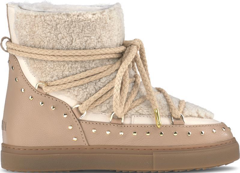 Curly Rock Wedge Sneakers - Womens - Beige 1