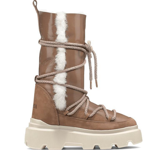 Endurance Cozy Boots - Womens - brown 1