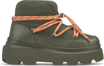 Endurance Puffer Sneakers - Womens - Green 1