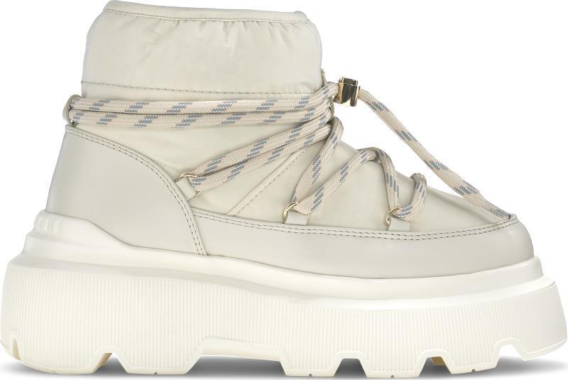 Endurance Puffer Sneakers - Womens - Off White 1
