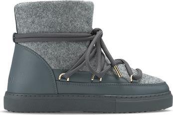 Felt Sneakers - Womens - Grey 1