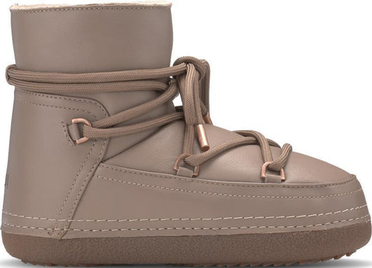 Full Leather Boots - Womens - Taupe 1