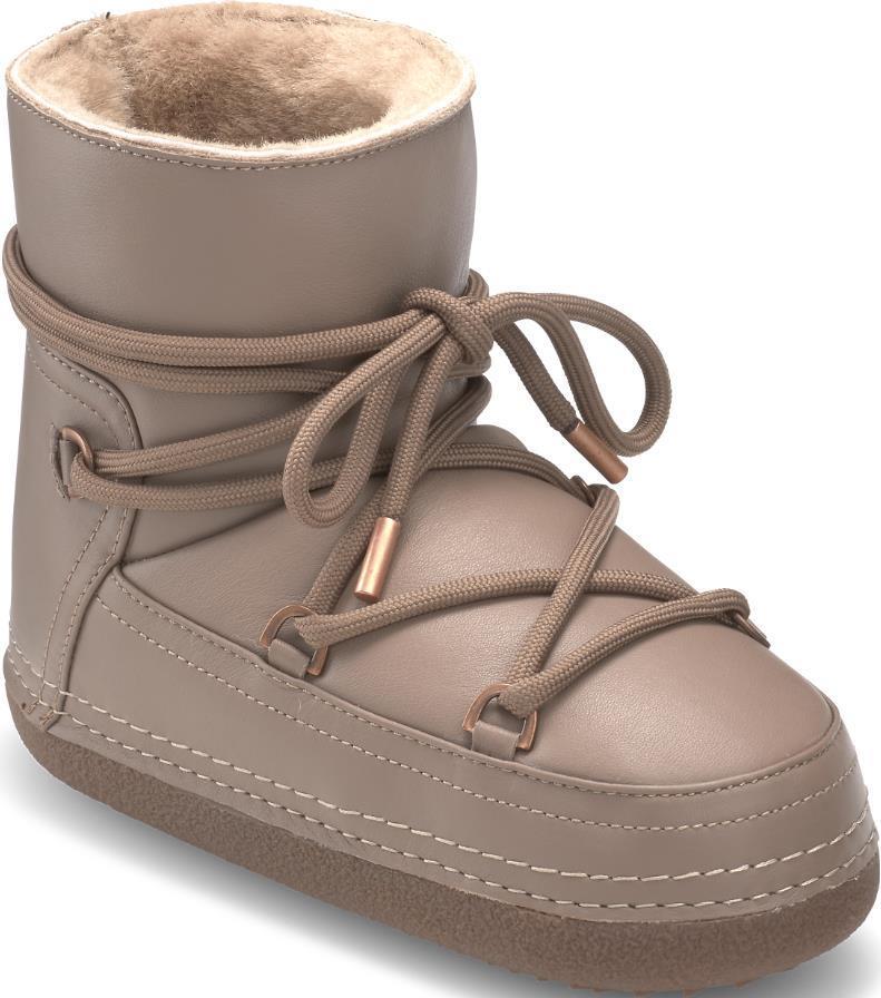 Full Leather Boots - Womens - Taupe 2