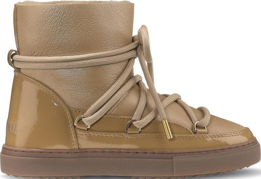 Gloss Sneakers - Womens - Beige 1