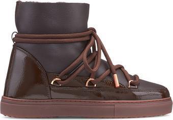 Gloss Sneakers - Womens - Brown 1