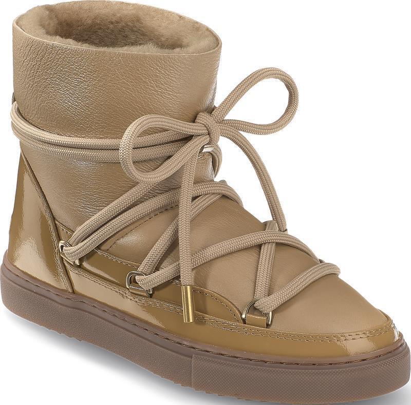 Gloss Sneakers - Womens - beige 1