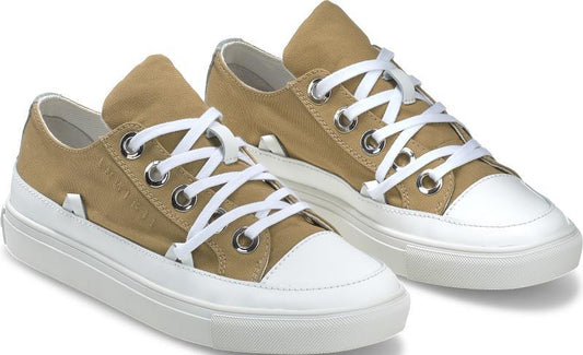 Lace Up Sneakers - Womens - Green 1