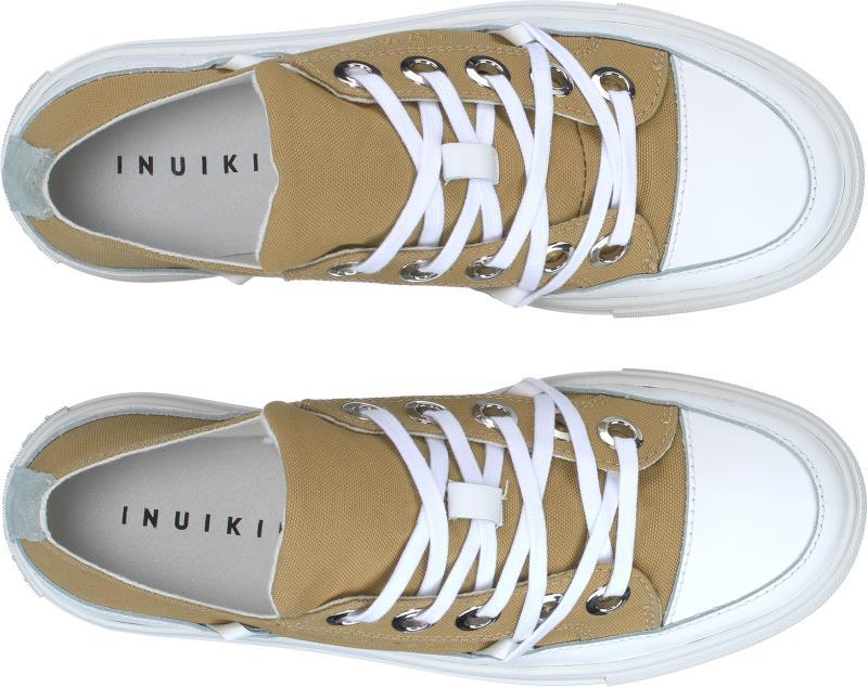 Lace Up Sneakers - Womens - Green 3