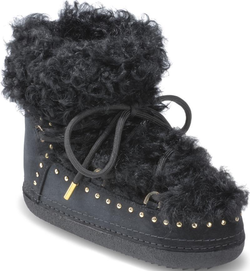 Long Curly Boots - Womens -  1
