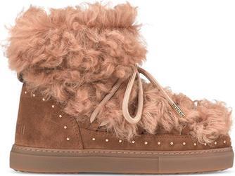 Long Curly Sneakers - Womens - Sand 1