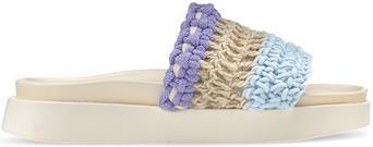 Loose Knitted Sandals - Womens - lila 1