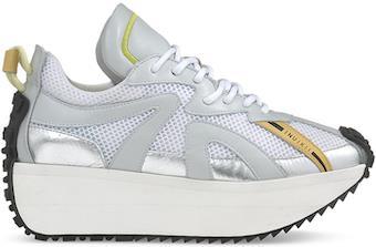 Maribella Runner Sneakers - Womens - Silver 2