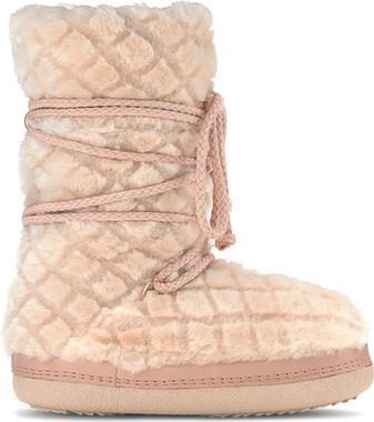 Mouton High Boots - Womens - Rose 1