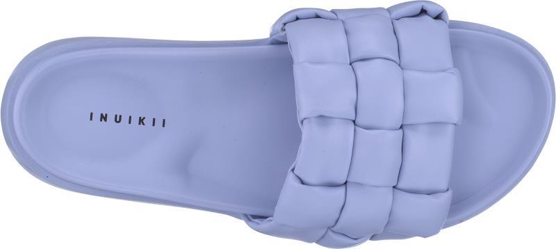 Padded Braided Sandals - Womens - Purple 1