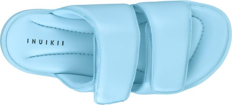 Padded Double Band Sandals - Womens - Blue 1