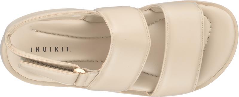 Padded Velcro Sandals - Womens - Beige 1