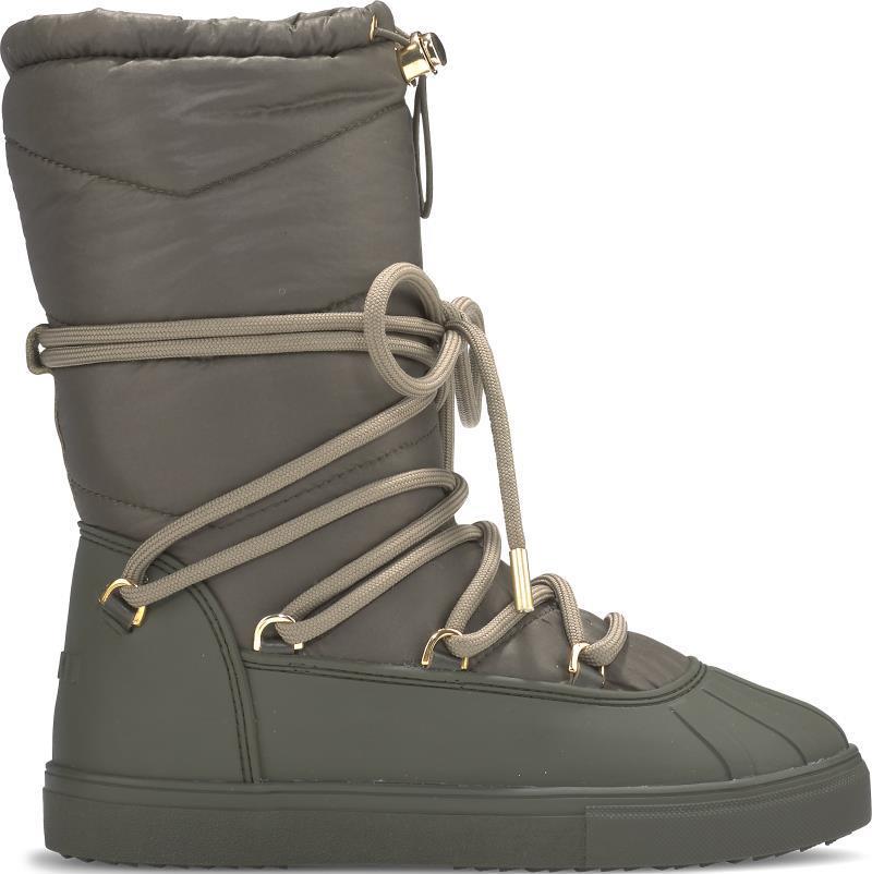 Technical High Sneakers - Womens - Green 1