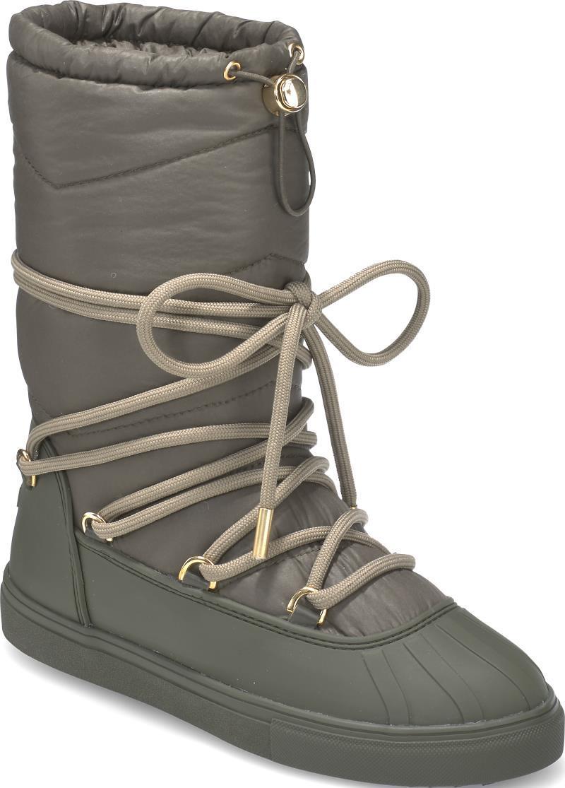 Technical High Sneakers - Womens - Green 2