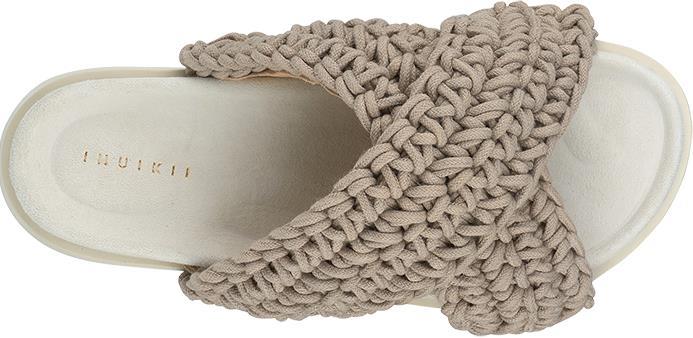 Woven Sandals - Womens - Taupe 2