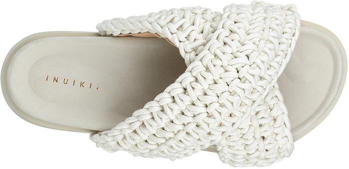 Woven Sandals - Womens - White 2