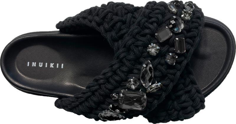 Woven Stones Sandals - Womens - True Black 1