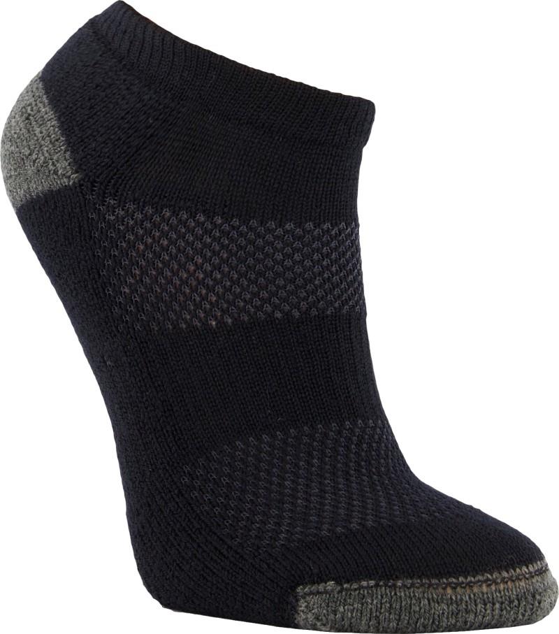 Mesh Hiker Ankle Socks - black / grey 1