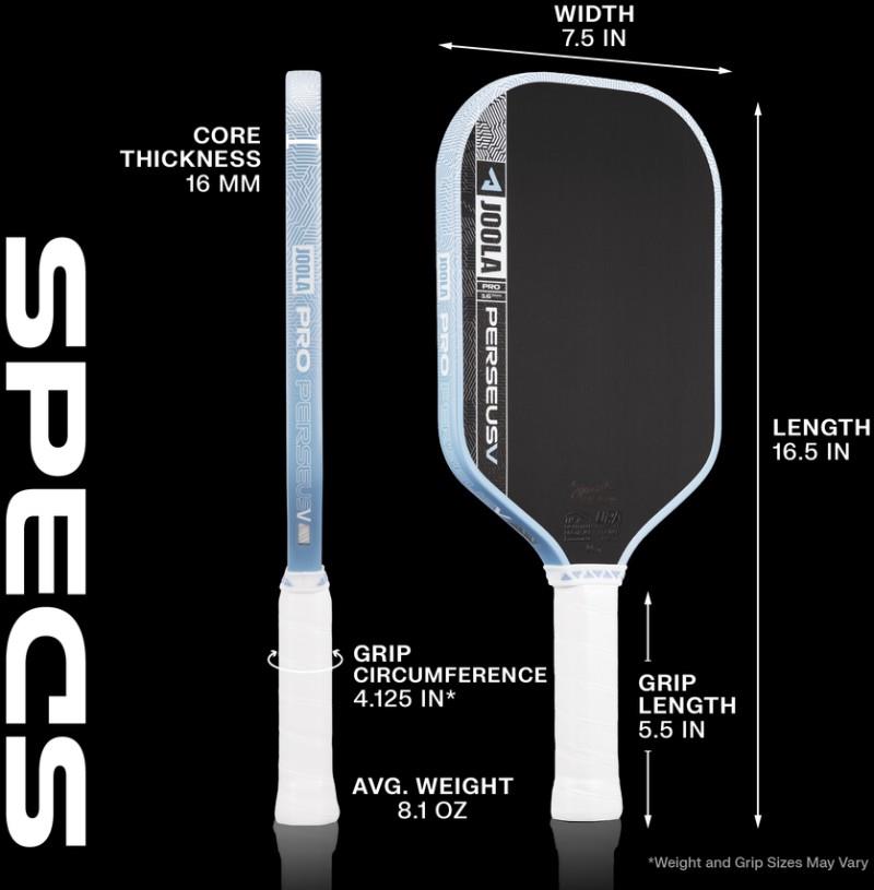 Perseus Pro V Simone Jardim - 16mm - Pickleball Paddle - not applicable 1
