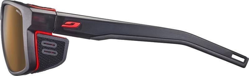 Shield - Translucent Black / Neon Orange Frame - Reacttiv High Mountain 2-4 Brown Lens - not applicable 1