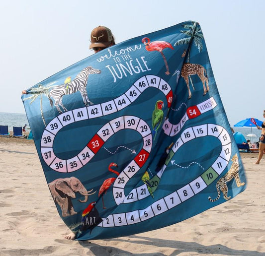 XXL Towel - welcome to the jungle 1