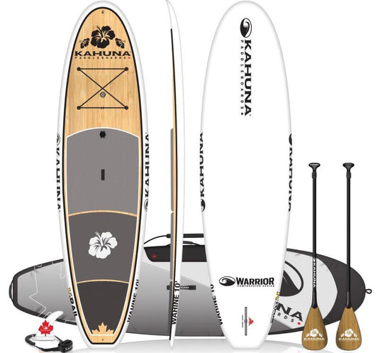 10` Warrior Wahine - White / Bamboo - Package - Not Applicable 1